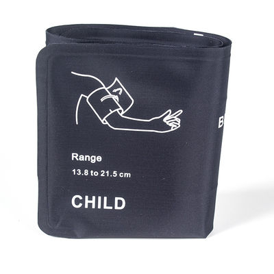 Selang Warna abu-abu Pediatric NIBP Cuff 13,8-21,5cm Nylon Cuff Bladderless Single Tube