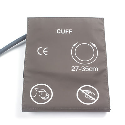 Kecil Dewasa NIBP Cuff Single Tube 20,5-28cm TPU Cuff Brown M1573A 989803104161