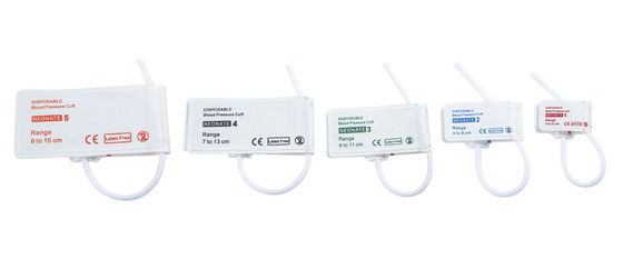 Disposable Neonatal NIBP Cuff Single Tube Size 1 3-6cm Bebas Lateks Steril