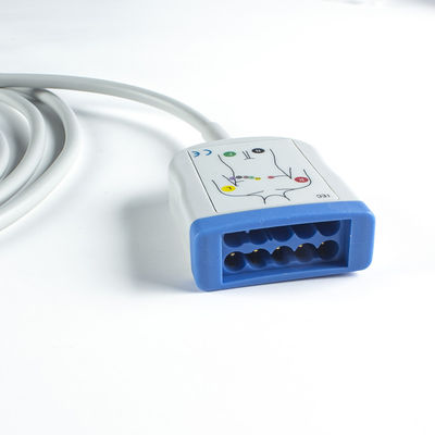 Kompatibel P-Hilips EKG Trunk Kabel - M1663A Untuk 78352C, 78354C, 78834C, 867036, HeartStart MRx, IntelliVue