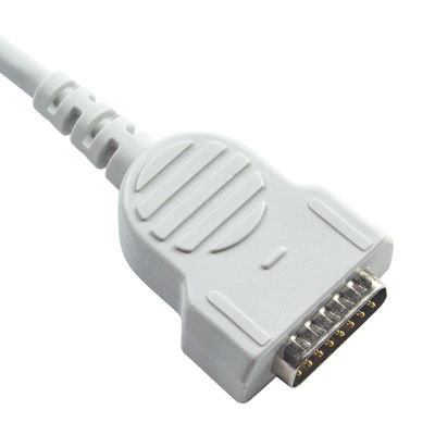 Fleksibel GE Healthcare Marquette EKG Trunk Kabel 22341809 untuk Pemantauan Dewasa / Pediatrik