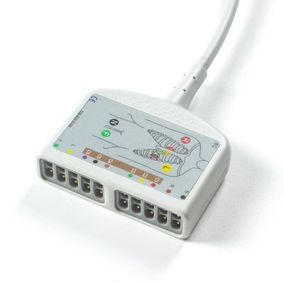 Fleksibel GE Healthcare Marquette EKG Trunk Kabel 22341809 untuk Pemantauan Dewasa / Pediatrik