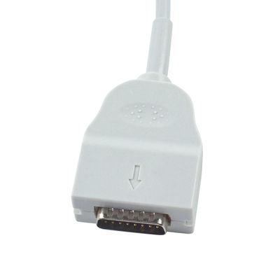 OD6mm 2.2M EKG Kabel Trunk Kompatibel dengan Mortara Burdick 1600 300 3100 400 6100 800