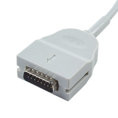 OD6mm 2.2M EKG Kabel Trunk Kompatibel dengan Mortara Burdick 1600 300 3100 400 6100 800