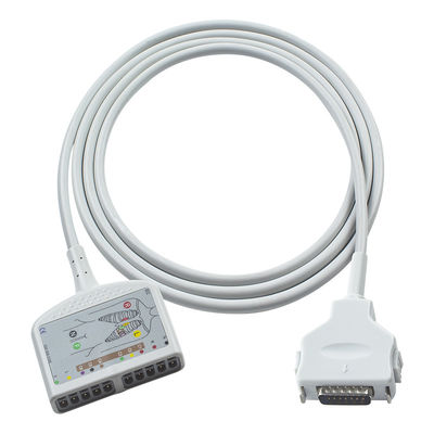 Kabel EKG Fukuda Denshi 10Lead yang kompatibel untuk CardiMax FX-7202, CardiMax FX-7402, CardiMax FX-7101