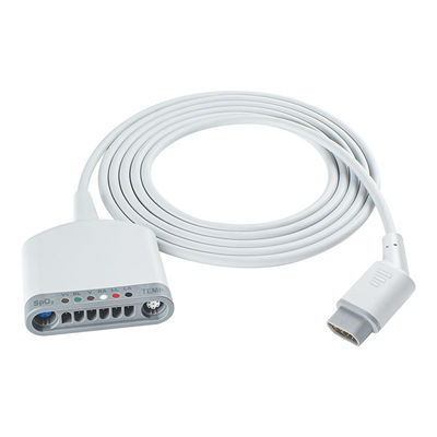 SpO2 6Lead ECG Patient Cable 3.5M Dengan SpO2/Temperature/ECG Function