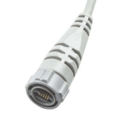 11pin Double Argon 3.5M IBP Kabel untuk GE Tekanan Darah Monitor 2 Tahun Jangka Panjang