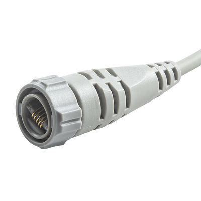 11pin Double Argon 3.5M IBP Kabel untuk GE Tekanan Darah Monitor 2 Tahun Jangka Panjang