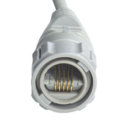 11pin Double Argon 3.5M IBP Kabel untuk GE Tekanan Darah Monitor 2 Tahun Jangka Panjang