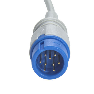 Kompatibel ViewMed 9Pin SpO2 Probe Dewasa ViewMed Saturasi Monitor Finger Clip 3.0M