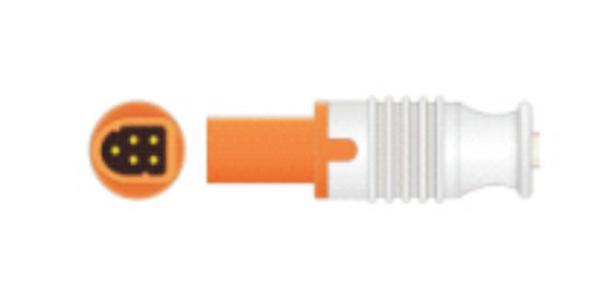 Mindray Kompatibel Datascope Probe Suhu Berguna Kembali 040-000056-00 dalam Warna Abu-abu