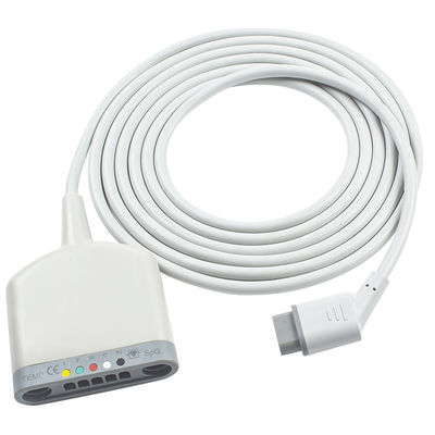 24 Bulan Shelf Life Draeger ECG Trunk Kabel Kompatibel dengan Infinity Delta dan Kappa SC 6000