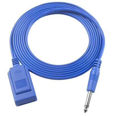 3.0M PVC Electrosurgical Disposable Grounding Pads ESU Kabel untuk Hasil Bedah yang Tepat