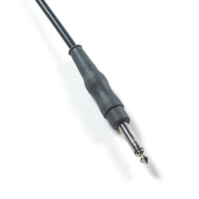 Bahan-bahan medis Aksesoris Piring pengikat ESU yang dapat digunakan kembali dengan konektor 6,3mm dan piring negatif silikon