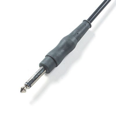 Bahan-bahan medis Aksesoris Piring pengikat ESU yang dapat digunakan kembali dengan konektor 6,3mm dan piring negatif silikon
