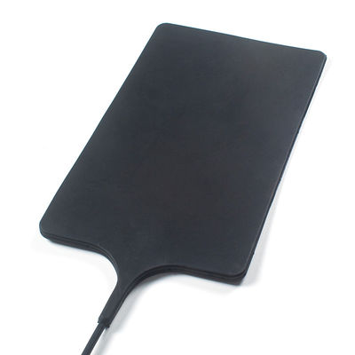 Bahan-bahan medis Aksesoris Piring pengikat ESU yang dapat digunakan kembali dengan konektor 6,3mm dan piring negatif silikon