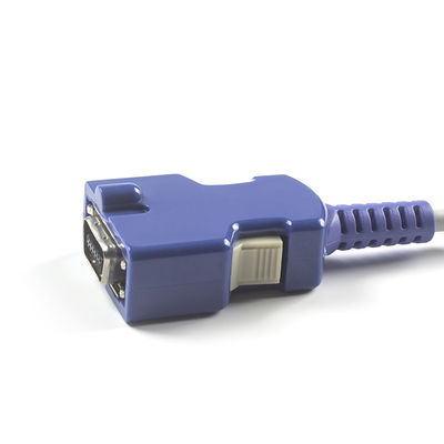 Sensor SpO2 3M untuk C-ovidien N-ellcor Pulse Oximeter Kabel 100g Berat dan DB 14-pin Purple Connector