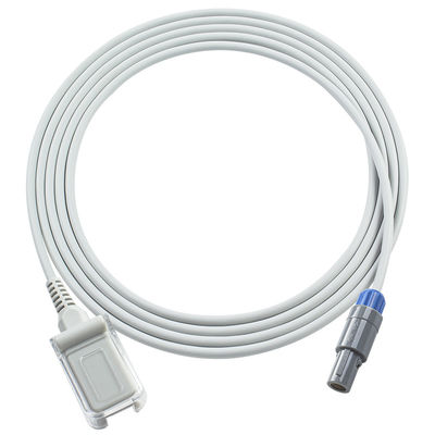 Kompatibel Lepu 8Pin Single Notch ke DB9Pin SpO2 Ekstensi Kabel 2.4M