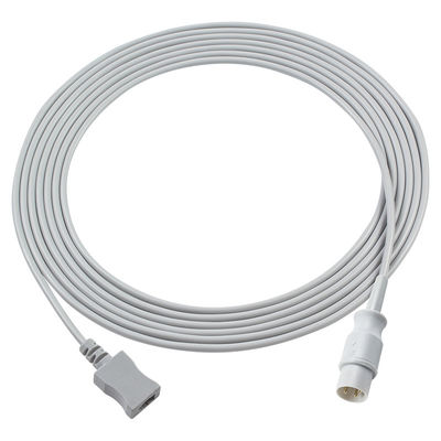 3.0M PVC Air Shield Adaptor Suhu Kabel ke Dual Pin Connector Proximal dengan Konektor persegi panjang