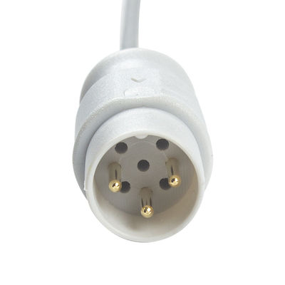 3.0M PVC Air Shield Adaptor Suhu Kabel ke Dual Pin Connector Proximal dengan Konektor persegi panjang