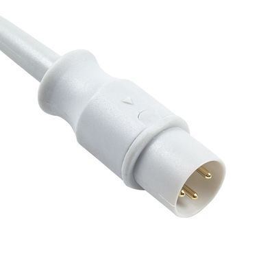3.0M PVC Air Shield Adaptor Suhu Kabel ke Dual Pin Connector Proximal dengan Konektor persegi panjang