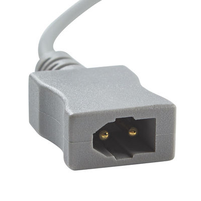 3.0M PVC Air Shield Adaptor Suhu Kabel ke Dual Pin Connector Proximal dengan Konektor persegi panjang