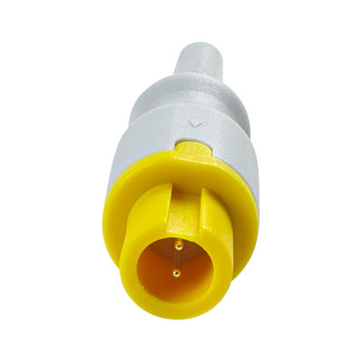 Single Channel 2-Pin Connector Adaptor Suhu Kompatibel dengan Mindray Datascope 0011-30-37391
