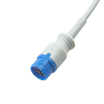 Biolight Sensor SpO2 yang dapat digunakan kembali M900 M7000 M9500 Klip Jari Dewasa Digital 12Pin 3.0M