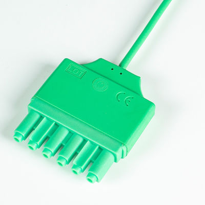 Kabel Utama EKG yang Dapat Digunakan Lagi Drager Sie-mens Monolead 3Lead IEC Snap MS14555 Kabel Utama EKG