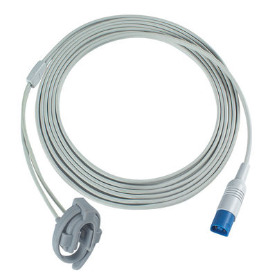 Sensor SpO2 Ujung Lunak Dewasa 8-Pin Sping 3.0M