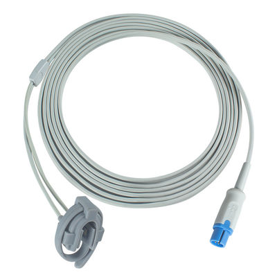 Sensor SpO2 5Pin Hunan Ruibo Klip Jari Dewasa Sensor SpO2 3.0M