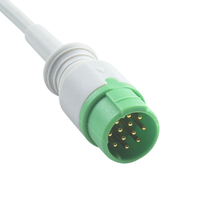 AAMI 3 lead ECG Trunk Kabel 130cm 12Pin VS Tipe