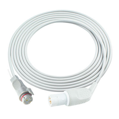 Drager IBP Adapter Kabel 7Pin untuk EDWARD 3.5M Grey TPU