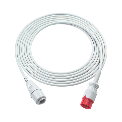 Zoncare IBP Adaptor Ekstensi Kabel 8pin Untuk Edward Argon BD Abbott BB PVB Utah Medex Mindray Konektor