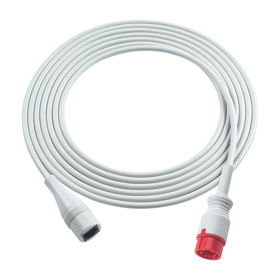 Zoncare IBP Adaptor Ekstensi Kabel 8pin Untuk Edward Argon BD Abbott BB PVB Utah Medex Mindray Konektor