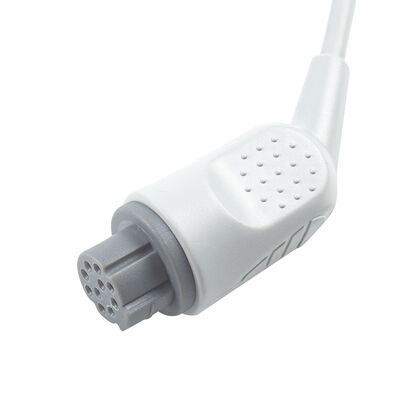 Kabel Sensor SpO2 GE Datex Ohmeda OXY-C7 10Pin Ke DB9 Kabel Ekstensi Adaptor SpO2 AS/3 CS/3 Capnomac Ultima Cardiocap