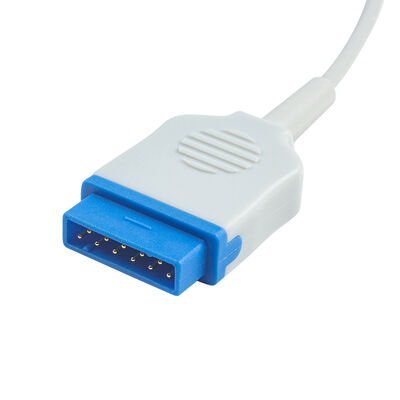 Kabel Sensor SpO2 GE TS-G3 Konektor 11pin GE Ke Kabel Ekstensi Adaptor SpO2 Pin DB9 E-PRESTN, S/5 dengan modul seri-E TruSignal i4 dengan modul seri-E