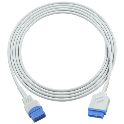 Kabel Sensor SpO2 GE TS-G3 Konektor 11pin GE Ke Kabel Ekstensi Adaptor SpO2 Pin DB9 E-PRESTN, S/5 dengan modul seri-E TruSignal i4 dengan modul seri-E