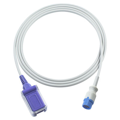Emtel SpO2 Sensor Kabel SpO2 Adapter Kabel Nelcor O-ximax Tech 10Pin ke konektor DB9