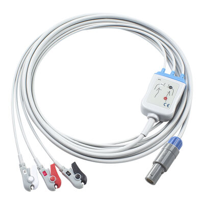 Biosys ECG Cable and leadwires  6pin BPM-103 ECG cable