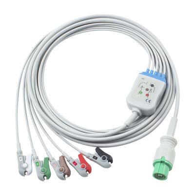 Kabel EKG Fukuda Denshi 0012-00-1192 12Pin Expert Dynascope DS-5100 DS-5100E DS-5300W DS-5400 Dynascope DS-7001
