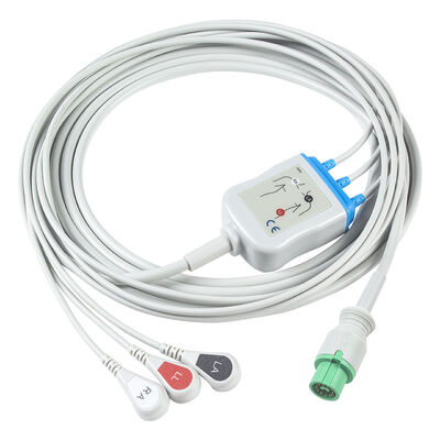 Kabel EKG Fukuda Denshi 0012-00-1192 12Pin Expert Dynascope DS-5100 DS-5100E DS-5300W DS-5400 Dynascope DS-7001