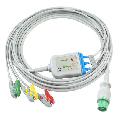 Kabel EKG Fukuda Denshi 0012-00-1192 12Pin Expert Dynascope DS-5100 DS-5100E DS-5300W DS-5400 Dynascope DS-7001
