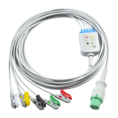 Kabel EKG Fukuda Denshi 0012-00-1192 12Pin Expert Dynascope DS-5100 DS-5100E DS-5300W DS-5400 Dynascope DS-7001