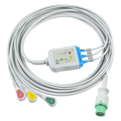 Kabel EKG Fukuda Denshi 0012-00-1192 12Pin Expert Dynascope DS-5100 DS-5100E DS-5300W DS-5400 Dynascope DS-7001