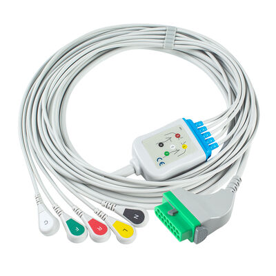 Fukuda Denshi CIO-07CTP-5NA CIO-07CTP-3NA Kabel EKG 15Pin DSL-8001 DSL-8001R Dynascope DS-8100 DS-8200 DS-8500