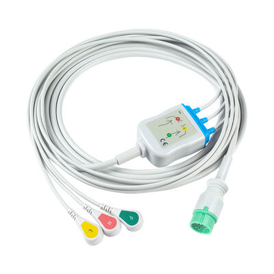 Kabel EKG MDK MED KB15A 6Pin dan kabel utama