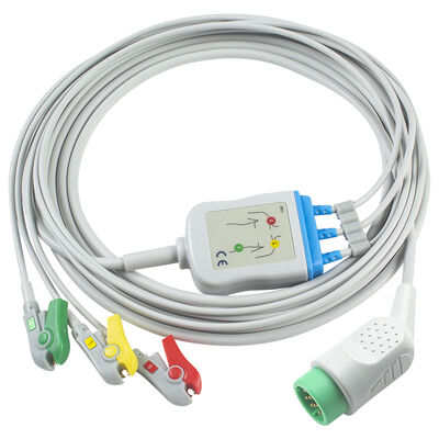 Stryker M-edtronik Fisiokontrol LIFEPAK 12 LIFEPAK 20E LIFEPAK 120 LIFEPAK 15 EKG EKG Kabel dan Leadwires