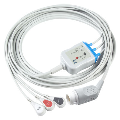 Mennen 900 1110 Horizon 2000 5200 Horizon 9000XL MR1200 1270 1280 1300 1380 1100 2100 2200 EKG EKG Kabel dan Leadwires 10Pin