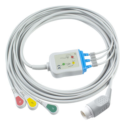 Mennen 900 1110 Horizon 2000 5200 Horizon 9000XL MR1200 1270 1280 1300 1380 1100 2100 2200 EKG EKG Kabel dan Leadwires 10Pin